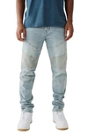 TRUE RELIGION BRAND JEANS ROCCO MOTO SKINNY JEANS