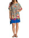 JOHNNY WAS FLEUR KAFTAN DRESS IN MULTI