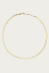 ANNI LU SNAKE CHARMER NECKLACE IN GOLD