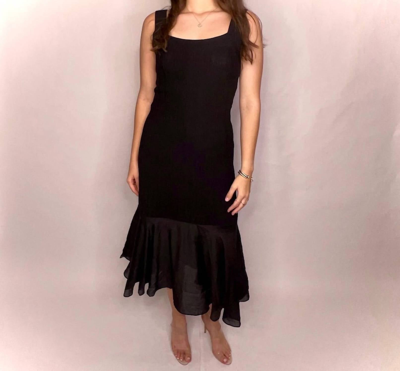 Current Air Sela Dress In Black