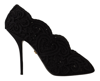 DOLCE & GABBANA Dolce & Gabbana Cordonetto Ricamo Pump Open Toe Women's Shoes