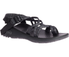 Chaco Women's Z/cloud X2 Wide Width Sandal In Limb Black In Multi