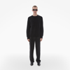 HELMUT LANG EMBROIDERED CREWNECK SWEATER