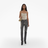 Helmut Lang Crop Blazer Top In Hazel