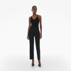 Helmut Lang Angela V-neck Knitted Top In Black