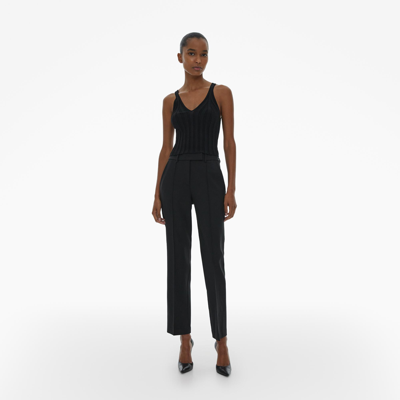 Helmut Lang Angela Knit Tank Top In Black