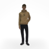 Helmut Lang Paris Postcard Hoodie In Beige