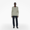 HELMUT LANG CABLE KNIT V-NECK SWEATER