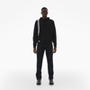 Helmut Lang Logo-print Strap Cotton Hoodie In Black
