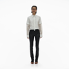 Helmut Lang Core Slit Leather Pant In Black