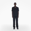 Helmut Lang Short-sleeve Button-up Shirt In Black
