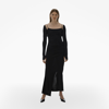 Helmut Lang Drapiertes Oberteil In Basalt Black