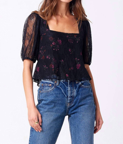 Saltwater Luxe Holly Top In Black