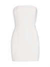 A.l.c Elsie Strapless Mini Dress In White