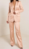 A.L.C FORD SATIN TAILORED PANT IN SIROCCO