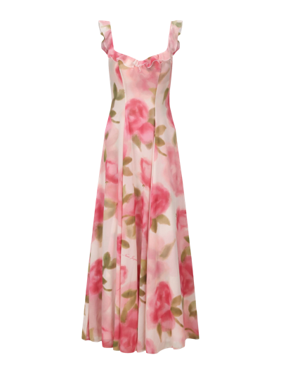 Nana Jacqueline Evie Dress (floral) In Pink