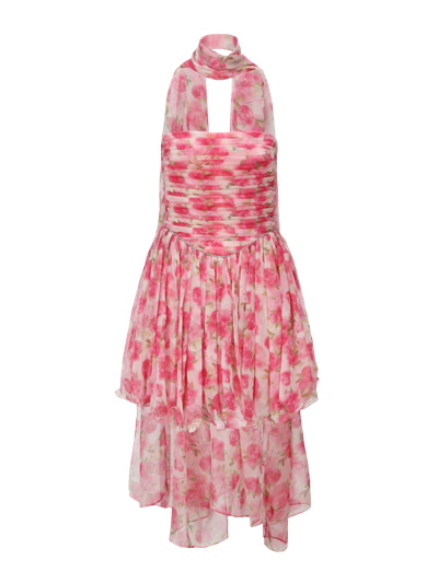 Nana Jacqueline Chloe Dress (pink Print)