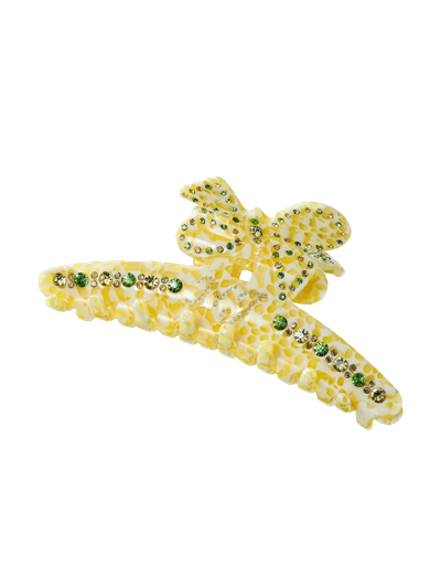 Nana Jacqueline Lola Butterly Crystal Claw Clip (yellow)