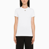 VIVIENNE WESTWOOD WHITE CREW-NECK T-SHIRT WITH EMBROIDERY,3G010017J001M-GO/N_VIVWE-A401_323-XS