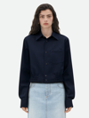 BOTTEGA VENETA ELASTICATED WAIST WOOL SHIRT