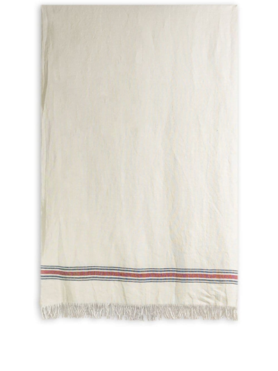 The House Of Lyria Generosità Linen Bath Towel In Neutrals