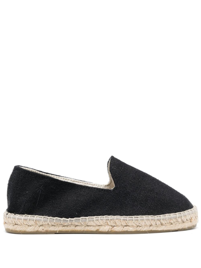 Manebi Manebí Man Espadrilles Black Size 7 Soft Leather