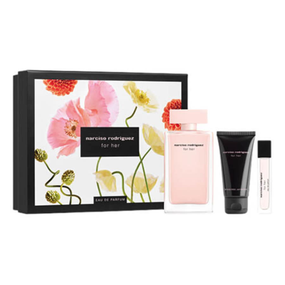 Narciso Rodriguez Ladies For Her Gift Set Fragrances 3423222092689 In N/a