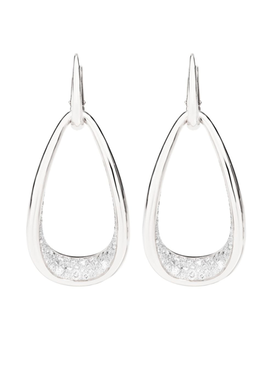 Pomellato Women's Fantina 18k White Gold & Diamond Drop Earrings