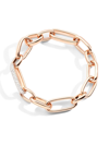 Pomellato Women's Iconica 18k Rose Gold & Diamond Chain Bracelet