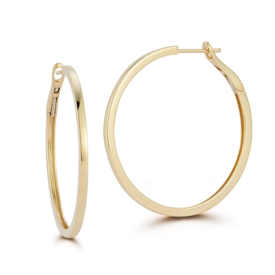 Dana Rebecca Designs Drd Marge Solid Gold Hoops In Yellow Gold