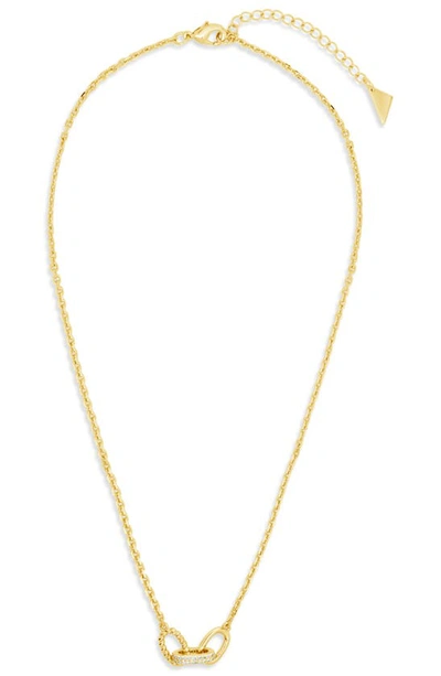 Sterling Forever Journi Necklace In Gold