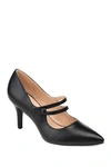 Journee Collection Sidney Pointed Toe Pump In Black