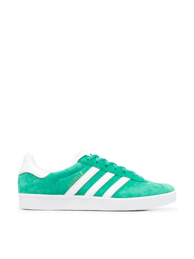 Adidas Originals Gazelle 85 Leather-trimmed Suede Trainers In Multicolour