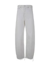 Agolde Womens White Other Materials Pants In White