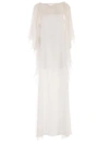 Alberta Ferretti Dress Clothing In 2 White
