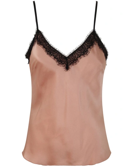 Alberta Ferretti Sleeveless Top In Pink