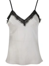 Alberta Ferretti Sleeveless Top In White