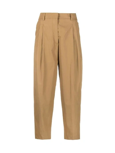 Alberto Biani Albertino Pants In Nude &amp; Neutrals