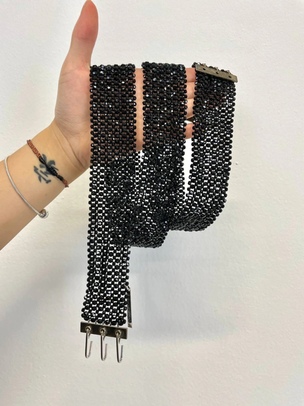 小物 Dior homme strip belt [Hedi] SS04 Dior Homme Strip Black