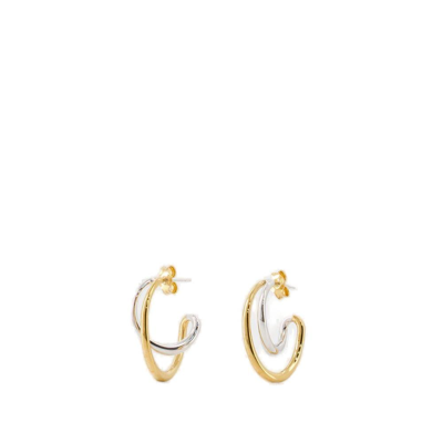 Charlotte Chesnais Bo Mini Earrings -  - Silver/gold - Gold
