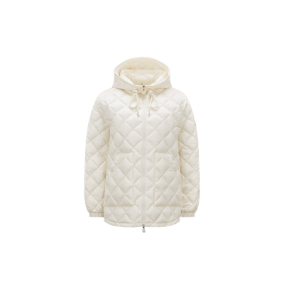 Moncler Collection Padded Hoodie White