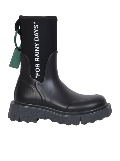 Off-white Boots In Black
