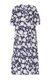 Woolrich Printed Dress With Floral Pattern In Multi