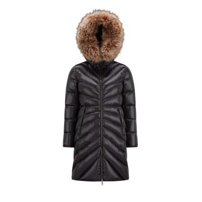 Moncler Collection Chandre Long Down Jacket Black