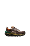 Moncler Trailgrip Grain Sneakers In Multicolour
