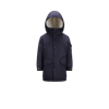 MONCLER KEVIN PARKA COAT, BOY, BLUE, SIZE: 8Y