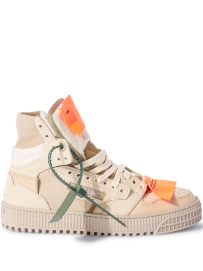 Off-white 3.0 Off Court High-top Trainers In Neutrals