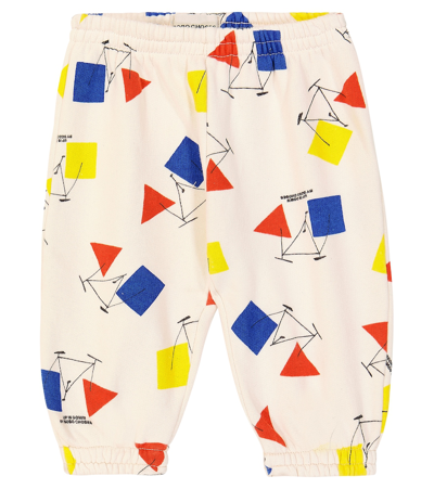 Bobo Choses Baby Printed Cotton Jersey Sweatpants In Multicoloured