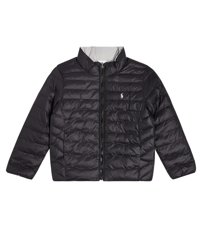 Polo Ralph Lauren Kids' Quilted Puffer Jacket In Black