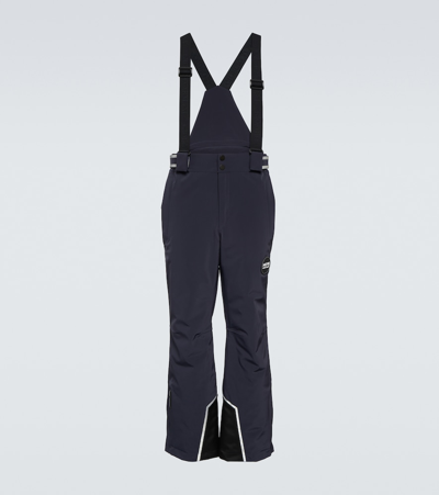 Giorgio Armani Softshell Ski Pants In Blue